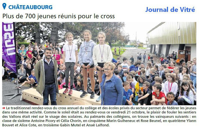 article cross écoles privées