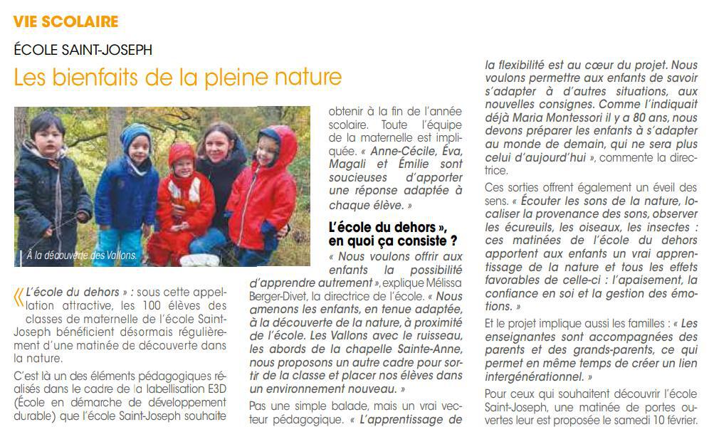 article magazine chateaubourg