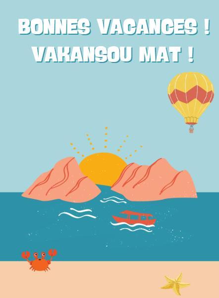 bonnes vacances