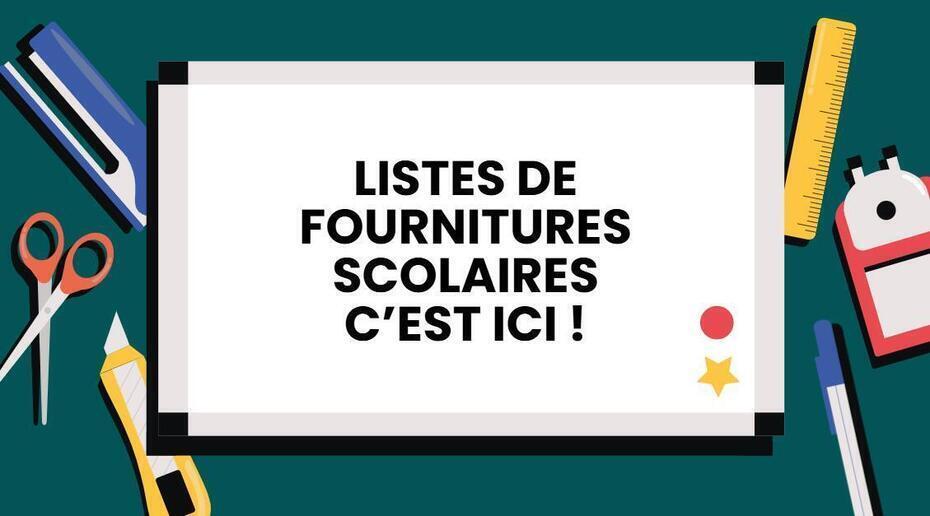 fournitures