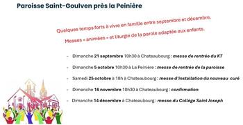 flyer messe familles